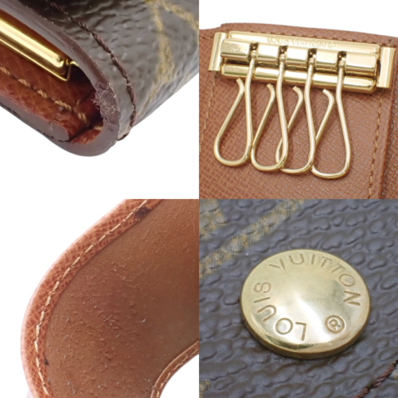 Louis Vuitton Multicle 4 Key Case 4 Rows Monogram Brown - Picture 6 of 6